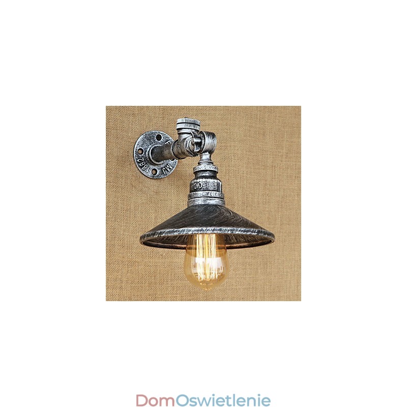 Rustykalny domek wiejski retro malowanie cecha dla miniaturowego stylu oświetlenie otoczenia kinkiety ścienne ściana