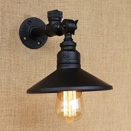 Rustykalny domek wiejski retro malowanie cecha dla miniaturowego stylu oświetlenie otoczenia kinkiety ścienne ściana