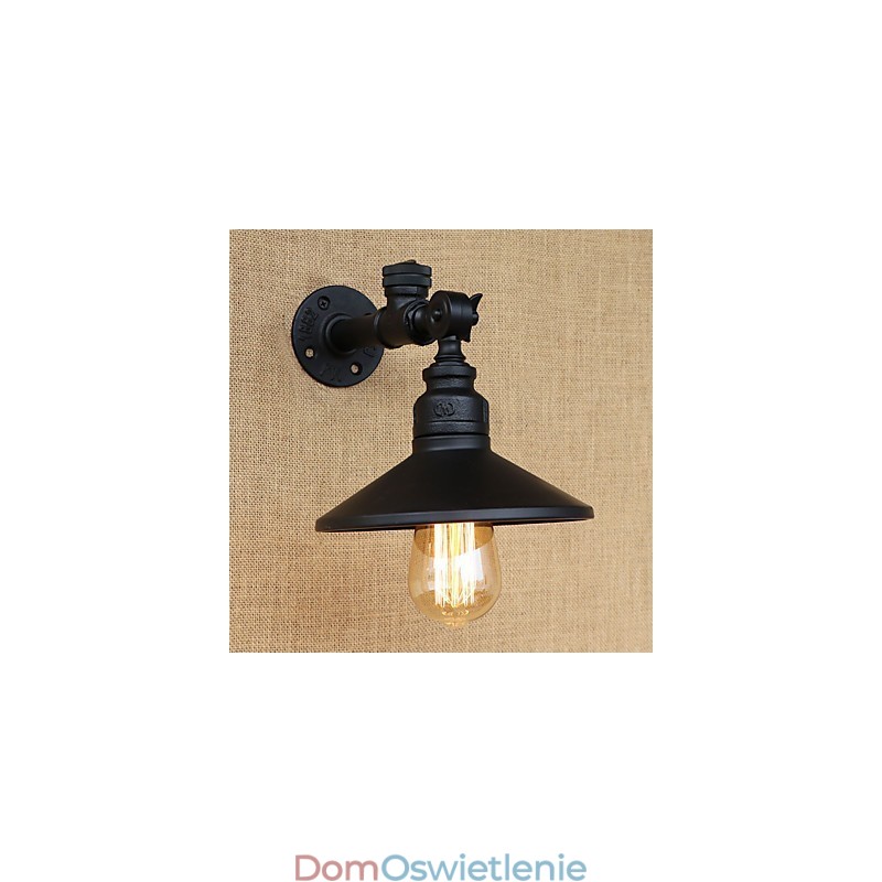Rustykalny domek wiejski retro malowanie cecha dla miniaturowego stylu oświetlenie otoczenia kinkiety ścienne ściana