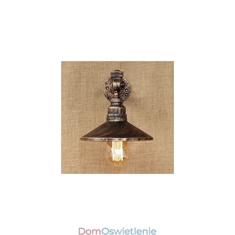 Rustykalny domek wiejski retro malowanie cecha dla miniaturowego stylu oświetlenie otoczenia kinkiety ścienne ściana