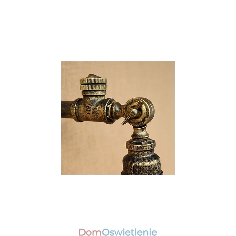 Rustykalny domek wiejski retro malowanie cecha dla miniaturowego stylu oświetlenie otoczenia kinkiety ścienne ściana