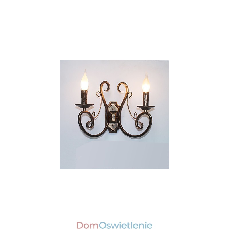 Nowa Retro Attic Amerykański Styl Retro Kinkiet Lampa Sypialniana Kinkiet Lampa Świeca