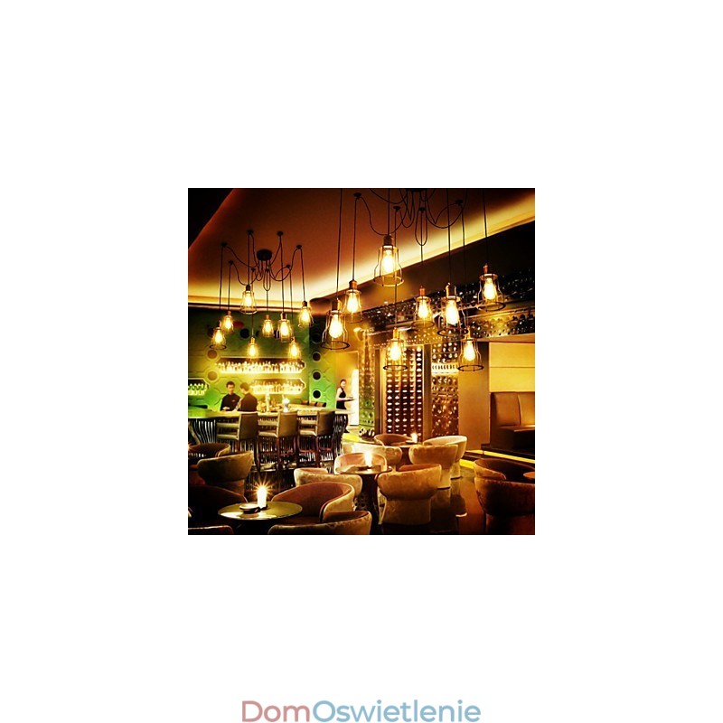 Projektanci krajowi malują metalowy żyrandol