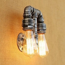 Cecha malowania w stylu retro w stylu wiejskim do kinkietów ściennych z wysięgnikiem obrotowym