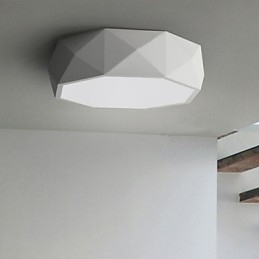 Lampy sufitowe geometryczne białe światło zwięzłe nowoczesne