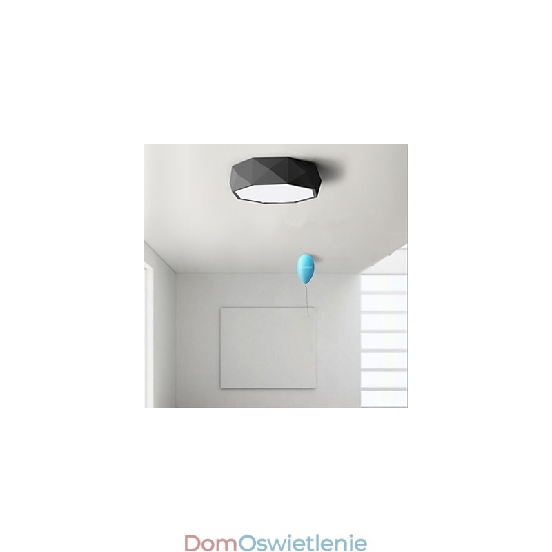 Lampy sufitowe geometryczne białe światło zwięzłe nowoczesne