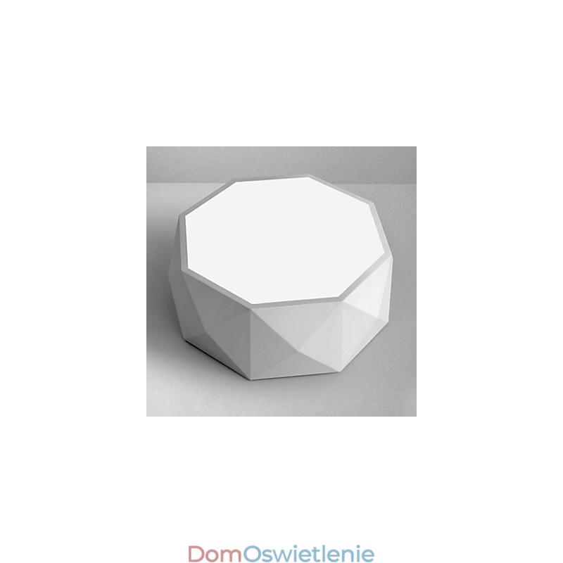 Lampy sufitowe geometryczne białe światło zwięzłe nowoczesne