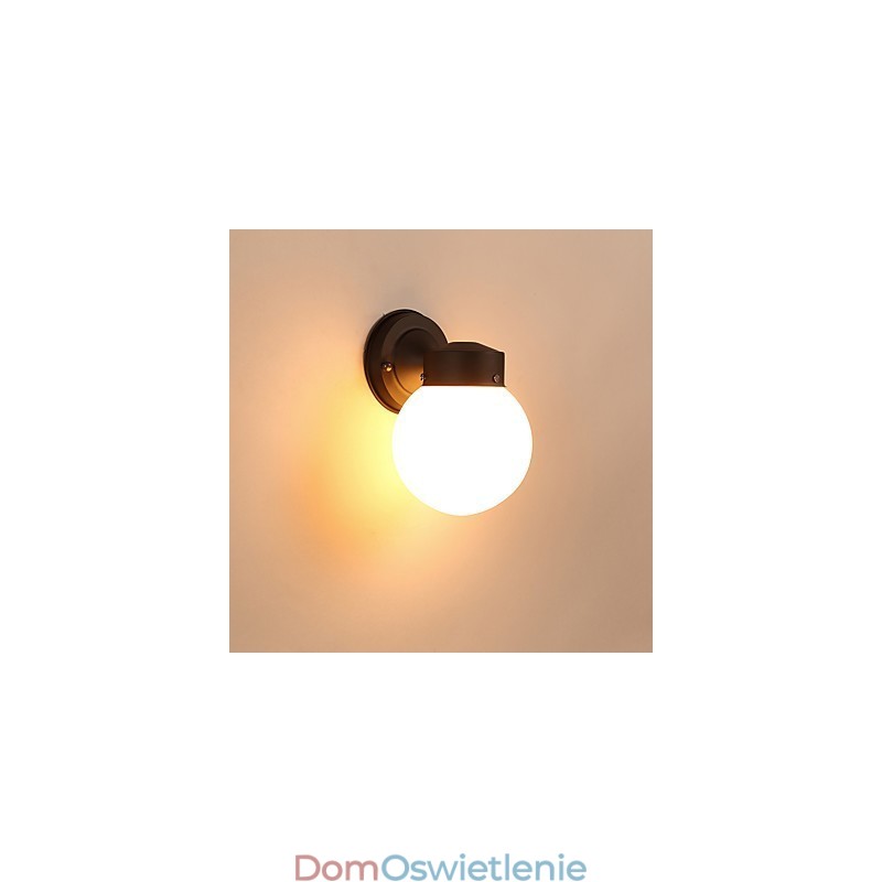 Nowoczesne, współczesne wykończenie z czarnego tlenku dla kinkietów ściennych w stylu mini Ambient Light