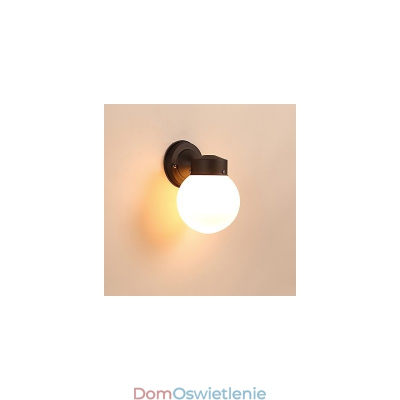 Nowoczesne, współczesne wykończenie z czarnego tlenku dla kinkietów ściennych w stylu mini Ambient Light