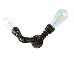Rustykalny domek Tradycyjny Klasyczny antyczny mosiądz Cecha dla Ambient Light Kinkiety Ścienne Lampa Ścienna