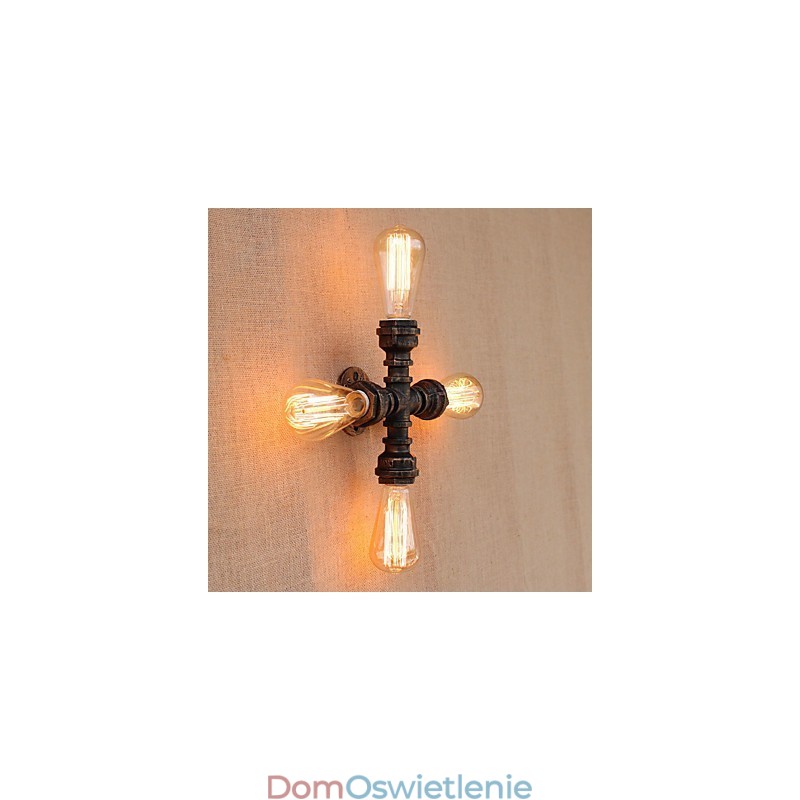 Cecha malowania w stylu retro w stylu wiejskim dla miniaturowego ramienia obrotowego z oświetleniem otoczenia