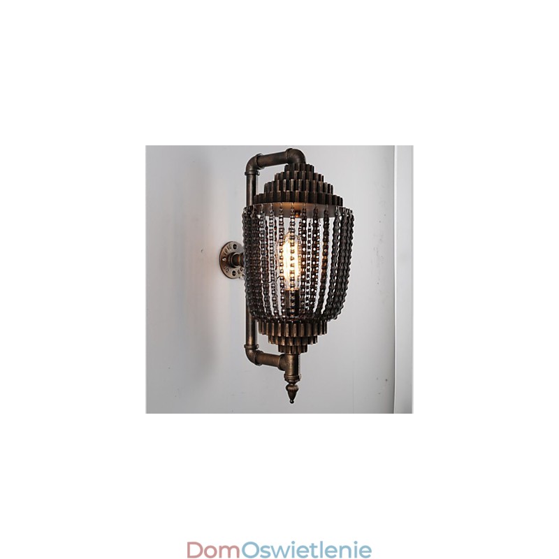 Vintage Żelazo Przemysłowe Wind Shop Gear Lamp