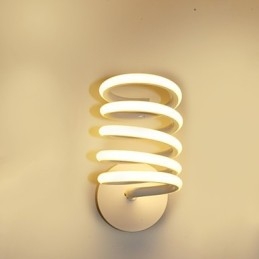 Aluminiowa lampa ścienna nowoczesna minimalistyczna sypialnia korytarz lampa lampka nocna kreatywna lampa