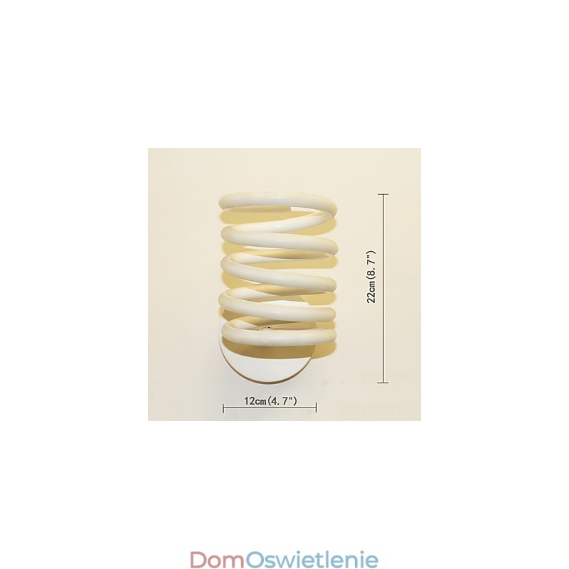 Aluminiowa lampa ścienna nowoczesna minimalistyczna sypialnia korytarz lampa lampka nocna kreatywna lampa