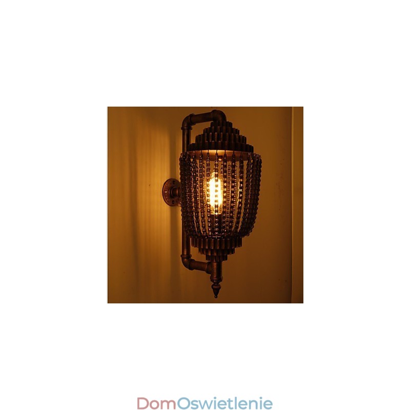 Vintage Żelazo Przemysłowe Wind Shop Gear Lamp