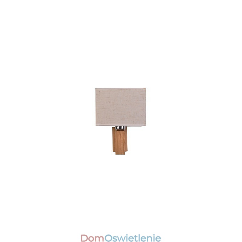 Prosta lampa ścienna, lampka nocna, biurko z abażurem z tkaniny i litego drewna do sypialni, komody, salonu, pokoju dziecięcego