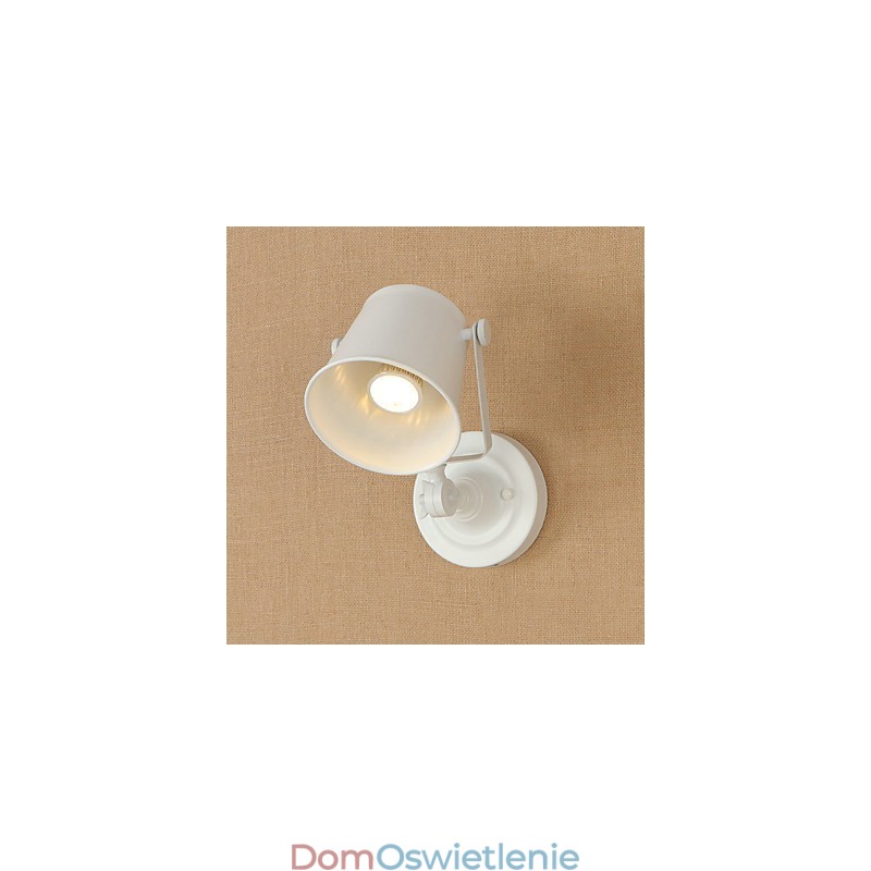 Malowana stalowa lampa ścienna Dumb Black American Coffee Decoration Retro lampa ścienna Lightsaber Lamp na ścianie