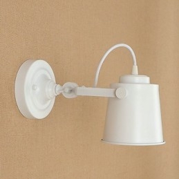 Malowana stalowa lampa ścienna Dumb Black American Coffee Decoration Retro lampa ścienna Lightsaber Lamp na ścianie