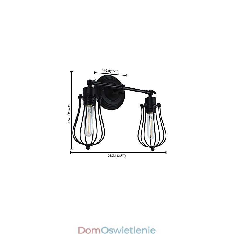 Cecha malowania rustykalnego domku dla lamp ściennych Ambient Light Wall Light
