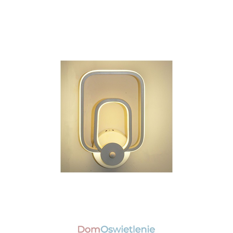 Aluminiowa lampa ścienna nowoczesna minimalistyczna balkonowa lampa ścienna dekoracyjna lampka nocna