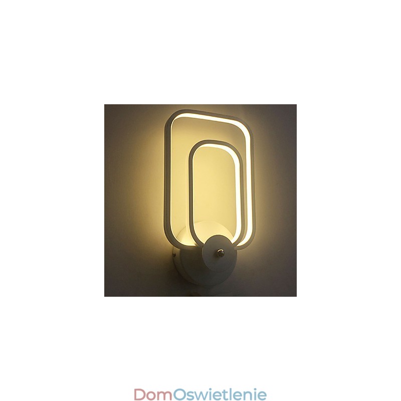 Aluminiowa lampa ścienna nowoczesna minimalistyczna balkonowa lampa ścienna dekoracyjna lampka nocna