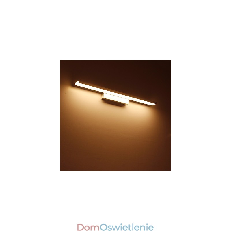 Wysokiej jakości lampa lustrzana 32W, oświetlenie łazienkowe, materiały aluminiowe i akrylowe, oświetlenie ścienne do makijażu