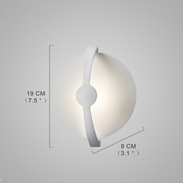 Żelazna lampa ścienna Lodge Simple Country Modern Contemporary Painting Feature dla miniaturowego stylu Ambient Light