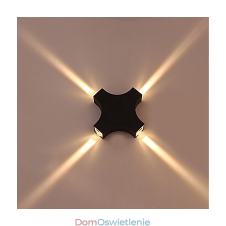 Zintegrowana prosta nowość w stylu wiejskim do ochrony oczu, kinkiety ścienne z oświetleniem otoczenia, Cross Star, wodoodporna lampa ścienna na zewnątrz i na podwórko Zintegrowana prosta nowość w stylu wiejskim do ochrony oczu, kinkiety ścienne z oświetleniem otoczenia, Cross Star, wodoodporna lampa ścienna na zewnątrz i na podwórko