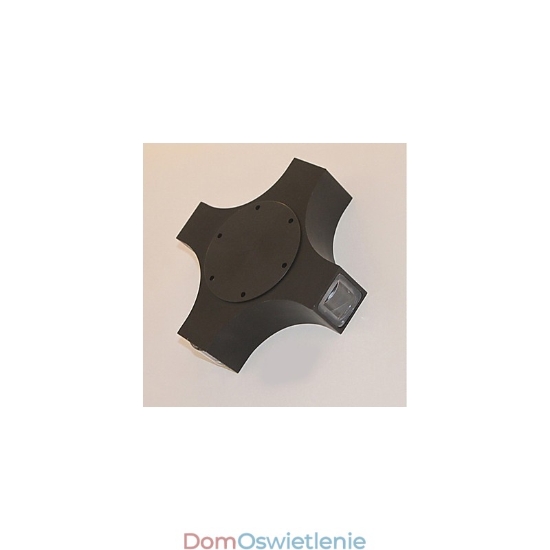 Zintegrowana prosta nowość w stylu wiejskim do ochrony oczu, kinkiety ścienne z oświetleniem otoczenia, Cross Star, wodoodporna lampa ścienna na zewnątrz i na podwórko