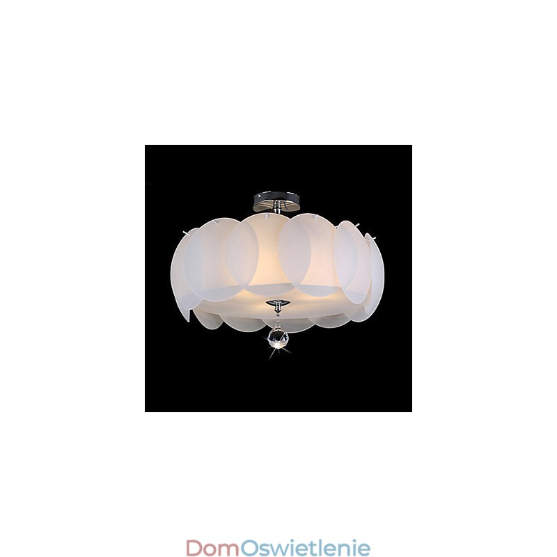 3-punktowy szklany żyrandol, nowoczesna lampa wisząca, rodzina