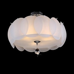 3-punktowy szklany żyrandol, nowoczesna lampa wisząca, rodzina