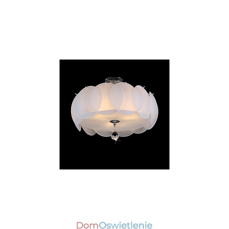 3-punktowy szklany żyrandol, nowoczesna lampa wisząca, rodzina