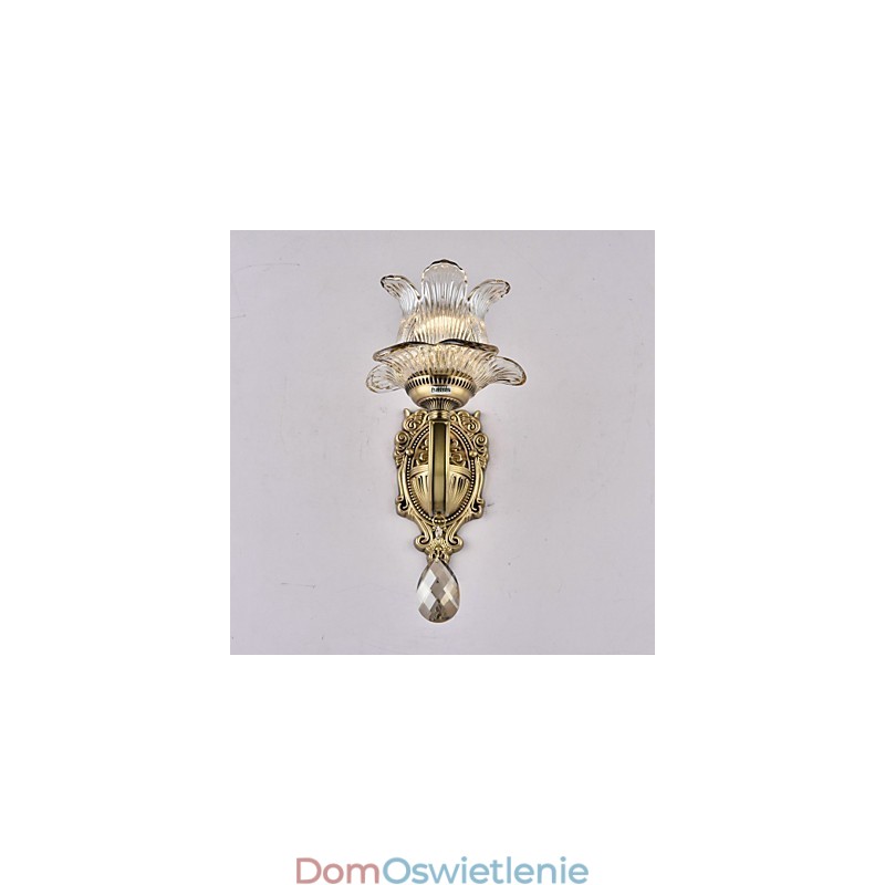 Rustykalny domek z mosiądzu Cecha dla miniaturowego stylu kinkietów z oświetleniem górnym