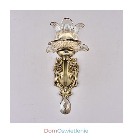 Rustykalny domek z mosiądzu Cecha dla miniaturowego stylu kinkietów z oświetleniem górnym