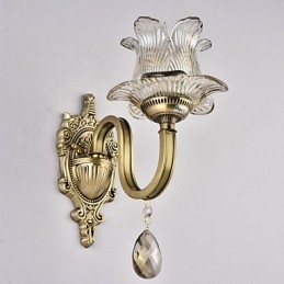 Rustykalny domek z mosiądzu Cecha dla miniaturowego stylu kinkietów z oświetleniem górnym