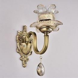 Rustykalny domek z mosiądzu Cecha dla miniaturowego stylu kinkietów z oświetleniem górnym