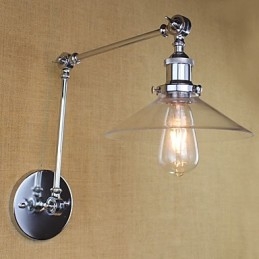 Styl Vintage Country Retro Galwanizacja Cecha dla Mini Stylu Huśtawki Ramię Huśtawki Oświetlenie Ambiente