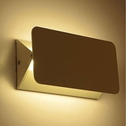 Nowoczesna lampa ścienna regulowana aluminiowa kinkiet ścienny do sypialni, jadalni, salonu, oświetlenia wewnętrznego, oprawa ścienna