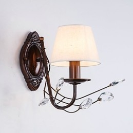 Rustykalny domek wiejski galwanizowany Cecha dla miniaturowego stylu Ambient Light Kinkiety ścienne Lampa ścienna