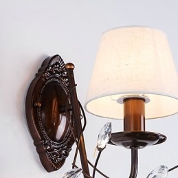 Rustykalny domek wiejski galwanizowany Cecha dla miniaturowego stylu Ambient Light Kinkiety ścienne Lampa ścienna