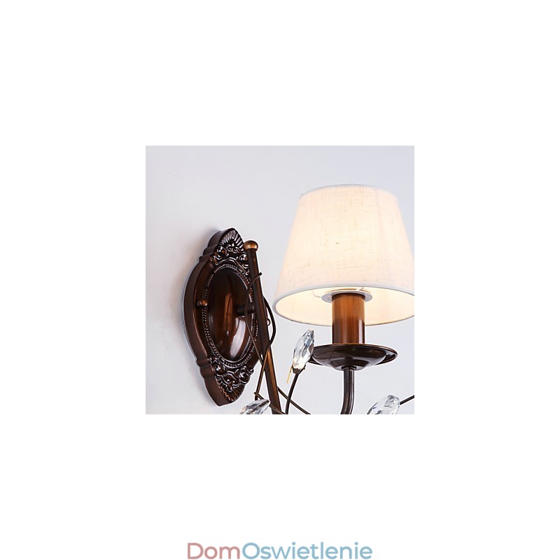 Rustykalny domek wiejski galwanizowany Cecha dla miniaturowego stylu Ambient Light Kinkiety ścienne Lampa ścienna