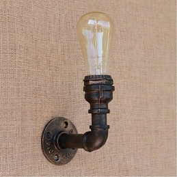 Nostalgia Prosta Fajka Wodna Dekoracyjna Mała Lampa Ścienna Lampa Ścienna