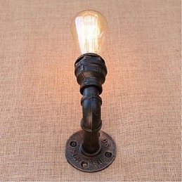 Nostalgia Prosta Fajka Wodna Dekoracyjna Mała Lampa Ścienna Lampa Ścienna