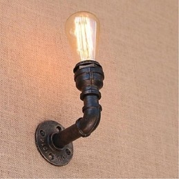 Nostalgia Prosta Fajka Wodna Dekoracyjna Mała Lampa Ścienna Lampa Ścienna