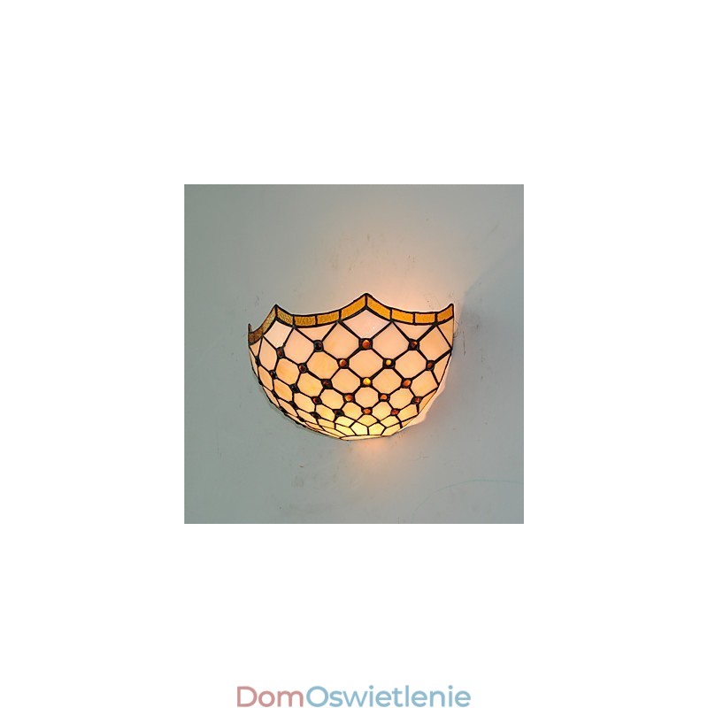 Retro Country Kinkiety Szklany Klosz Salon Sypialnia Restauracja Kawiarnia Bar Kinkiety Ścienne