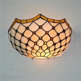 Retro Country Kinkiety Szklany Klosz Salon Sypialnia Restauracja Kawiarnia Bar Kinkiety Ścienne