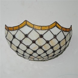 Retro Country Kinkiety Szklany Klosz Salon Sypialnia Restauracja Kawiarnia Bar Kinkiety Ścienne