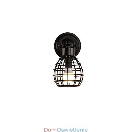 Retro Pipe Wall Lights Simple Loft Black Birdcage Metalowa jadalnia Kuchnia Bar Kawiarnia Dekoracja oświetlenie Retro Pipe Wall Lights Simple Loft Black Birdcage Metalowa jadalnia Kuchnia Bar Kawiarnia Dekoracja oświetlenie