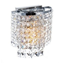 Nowoczesna, współczesna, galwanizowana cecha dla kryształowych kinkietów ściennych Downlight