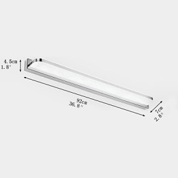 Oświetlenie łazienki w stylu mini nowoczesne współczesne metalowe